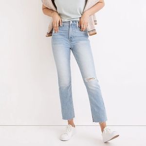 Madewell The Perfect Vintage Straight Leg Jeans 29 Tall